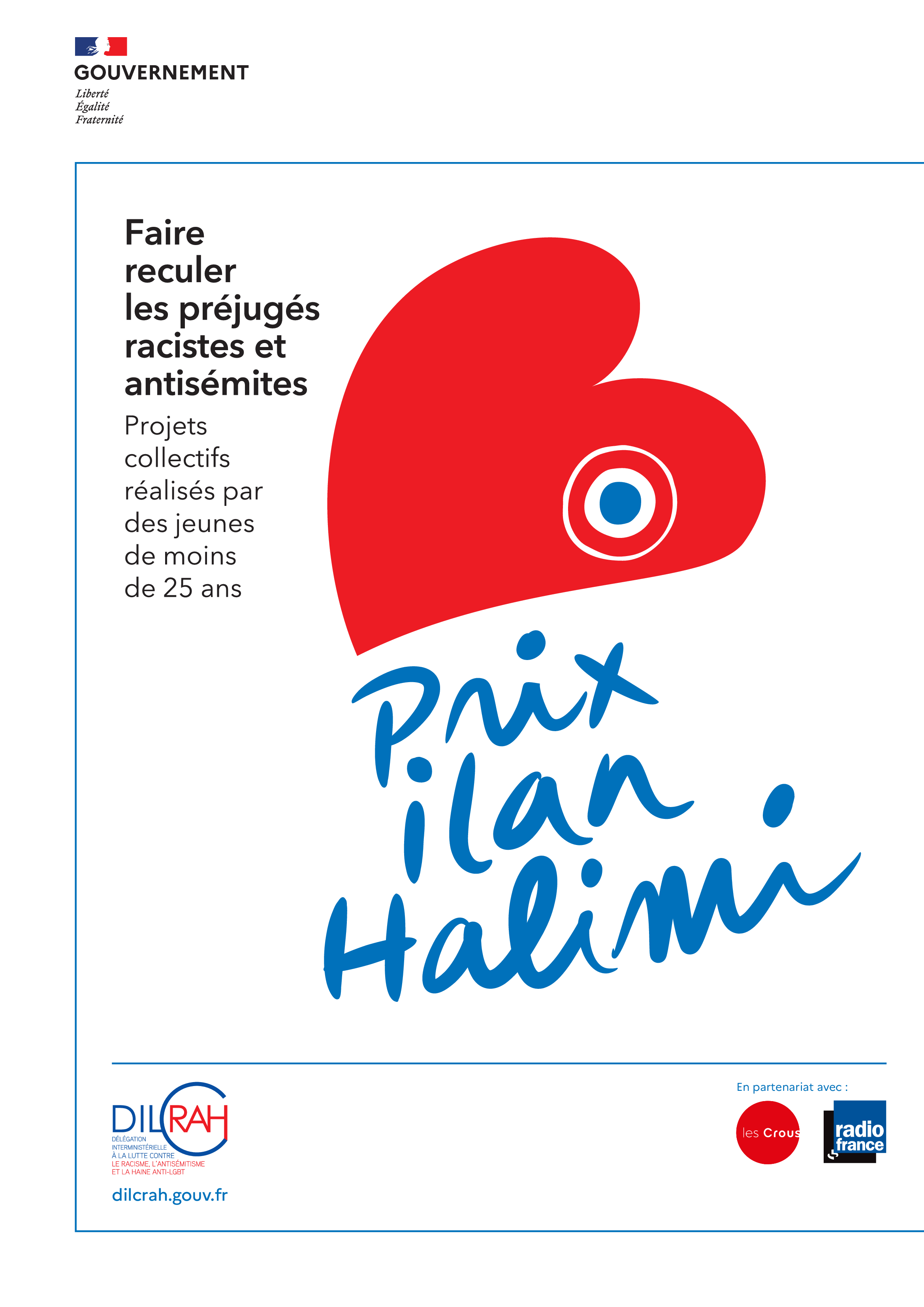 Affiche du Prix Ilan Halimi