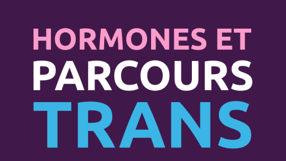 Visuel de la brochure "Hormones et parcours trans"