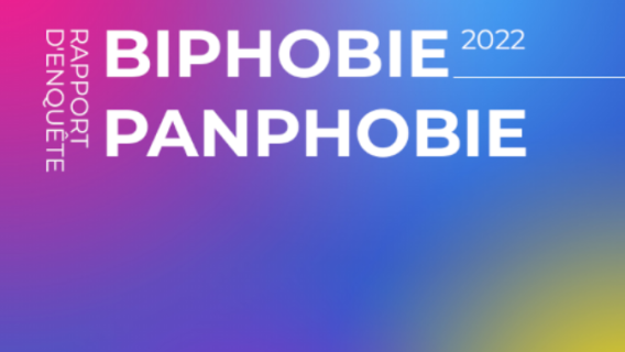Visuel du rapport d’enquête biphobie panphobie