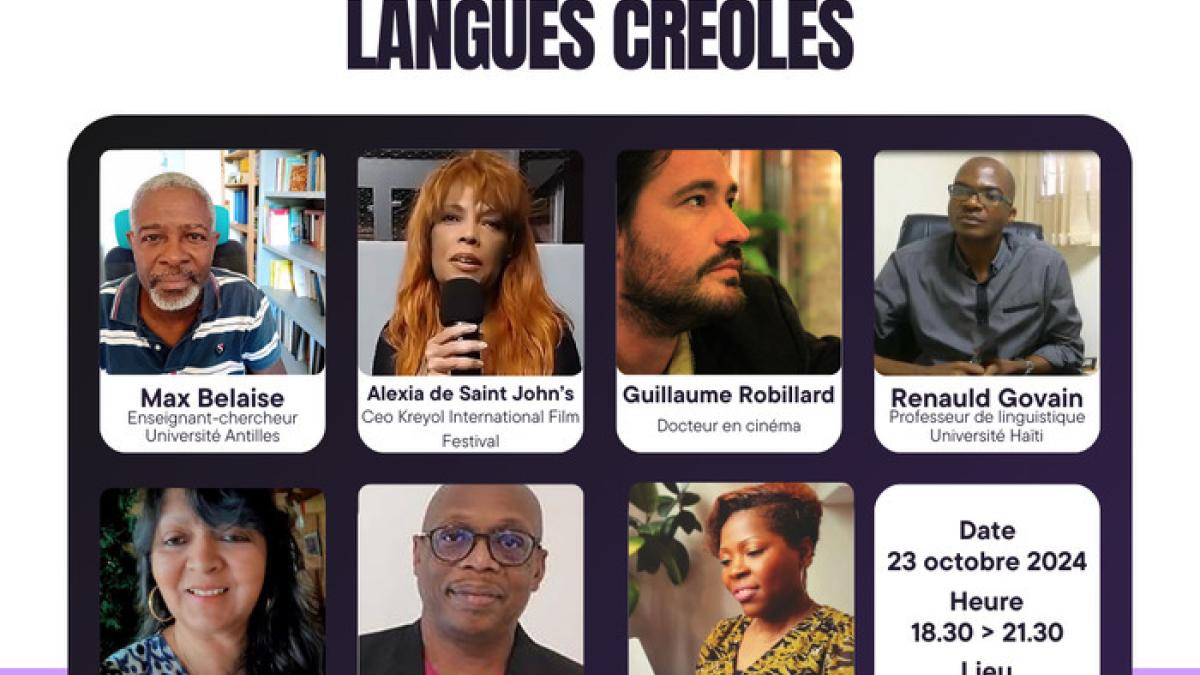 les intervenants à la conférence internationale sur les discriminations linguistiques, focus langues créoles