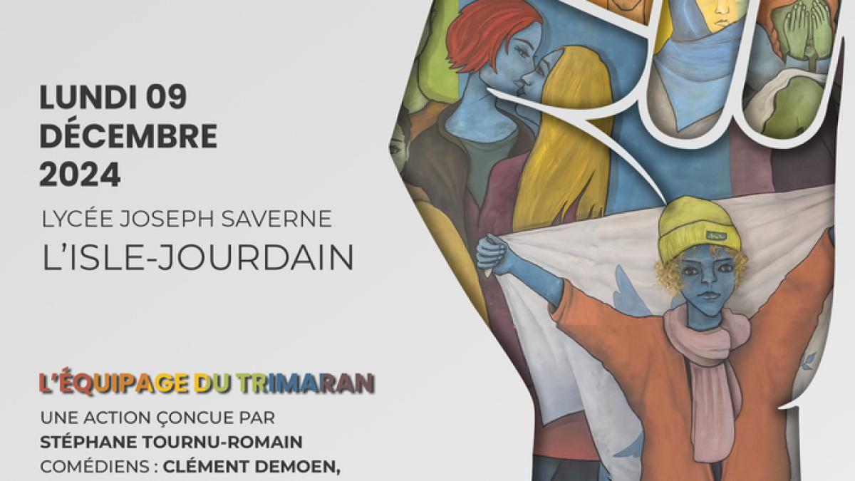 Affiche "Nous Sommes Tous..." à Lisle Jourdain