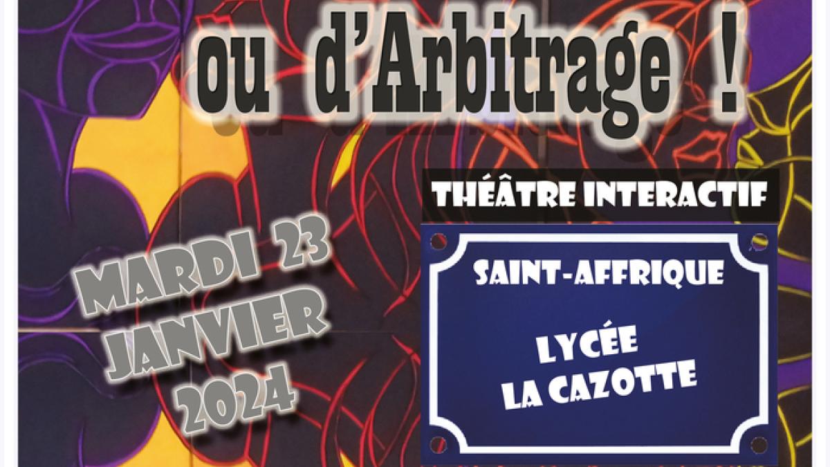 Affiche "Graine d'Arbitre ... ou d'Arbitrage !" Saint-Affrique