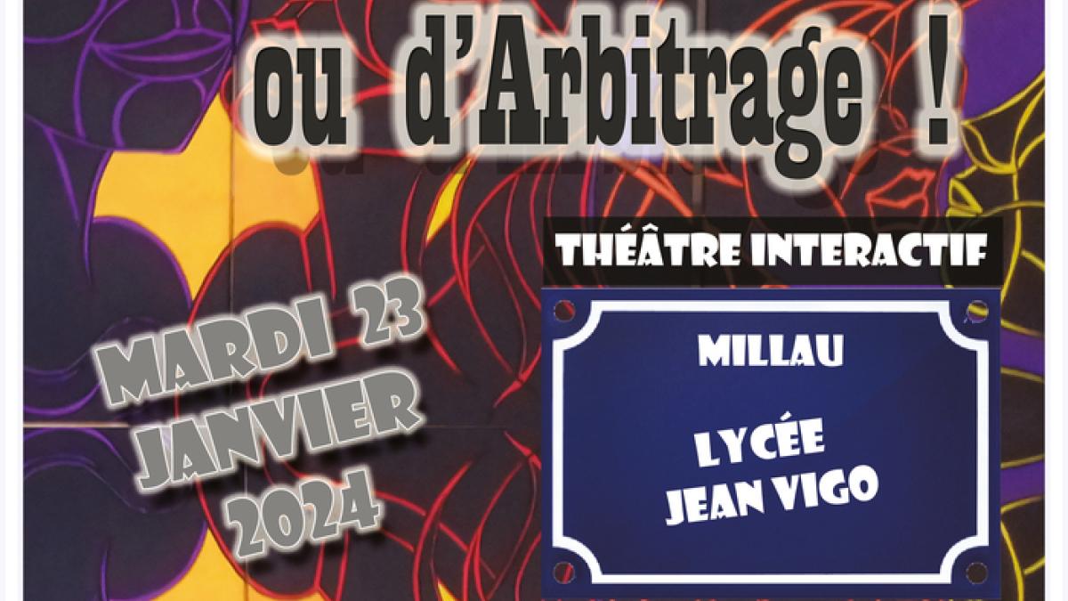 Affiche "Graine d'Arbitre ... ou d'Arbitrage !" Millau