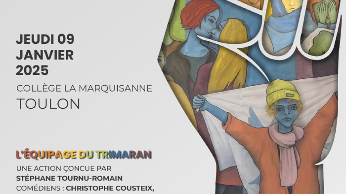 Affiche "Nous Sommes Tous..." à Toulon Affiche "Nous Sommes Tous..." à Toulon