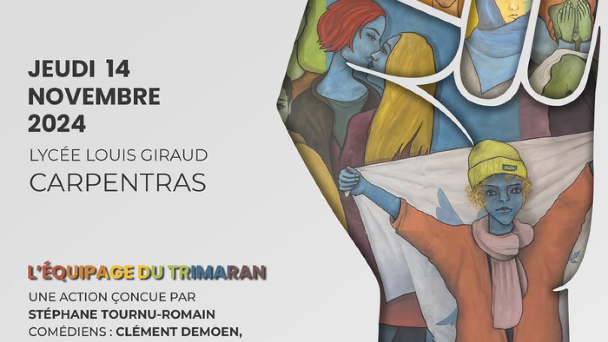 Affiche "Nous Sommes Tous..." à Vaison la Romaine Affiche "Nous Sommes Tous..." à Vaison la Romaine